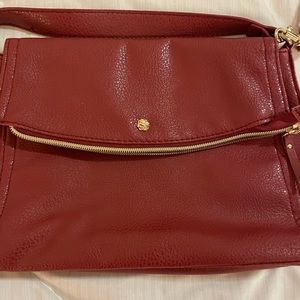 Burgundy purse